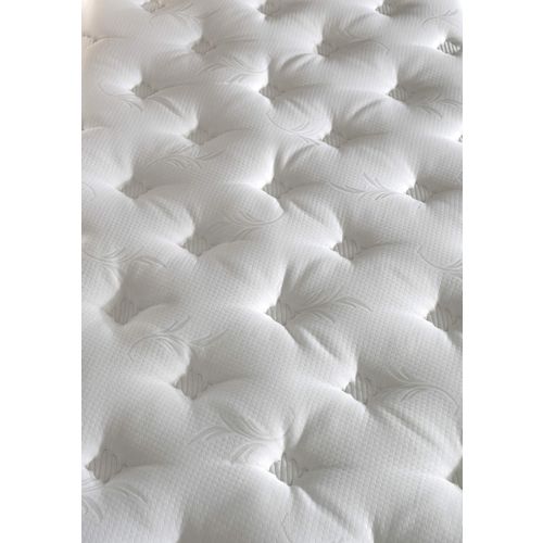 Woody Fashion Madrac, Bijela boja Smeđa, Queen 160x200 cm Double Size Padded Firm Mattress slika 4