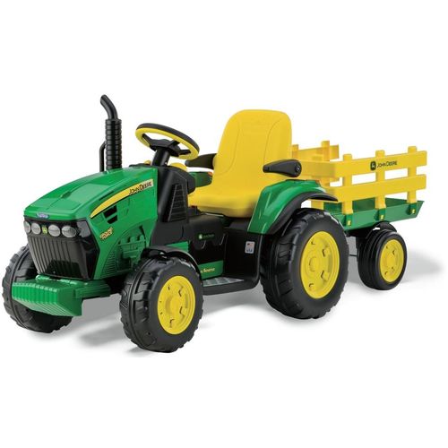 PEG PEREGO John Deere GROUND FORCE sa prikolicom slika 1