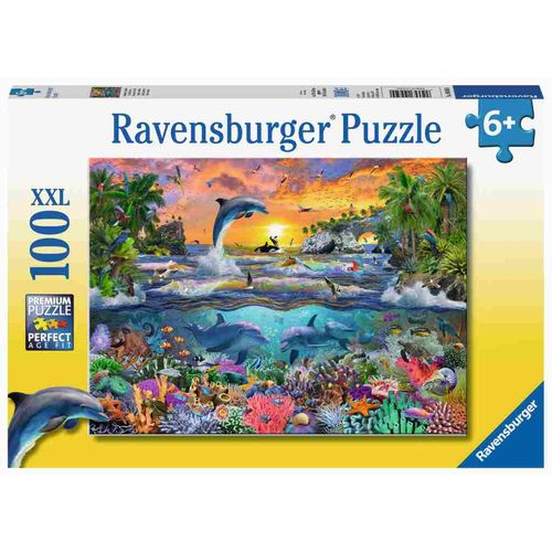 Ravensburger Puzzle tropski raj 100kom slika 1