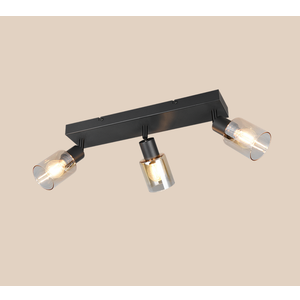 Trio Lightning stropna svjetiljka CADIZ 3 SPOT, boja amber
