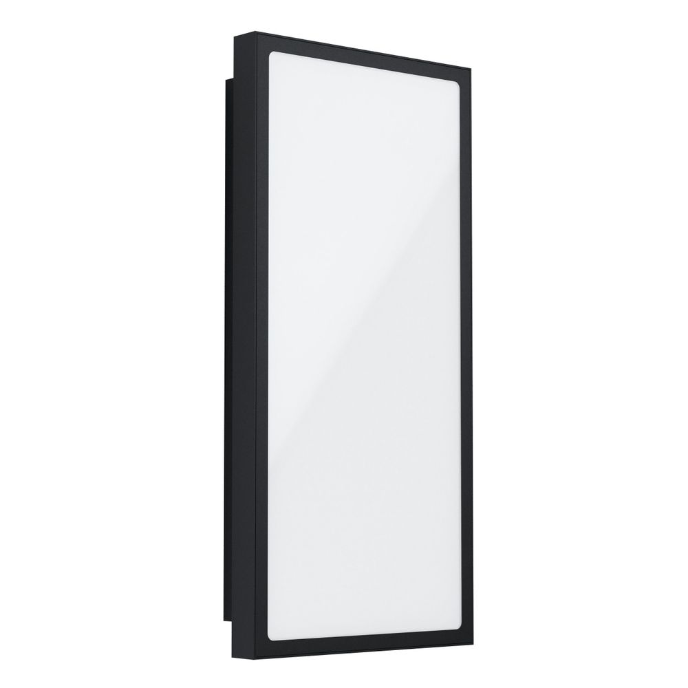 Eglo zidna rasvjeta casazza led 16w 3000k 2350lm crno/bijelo v:400mm slika 1