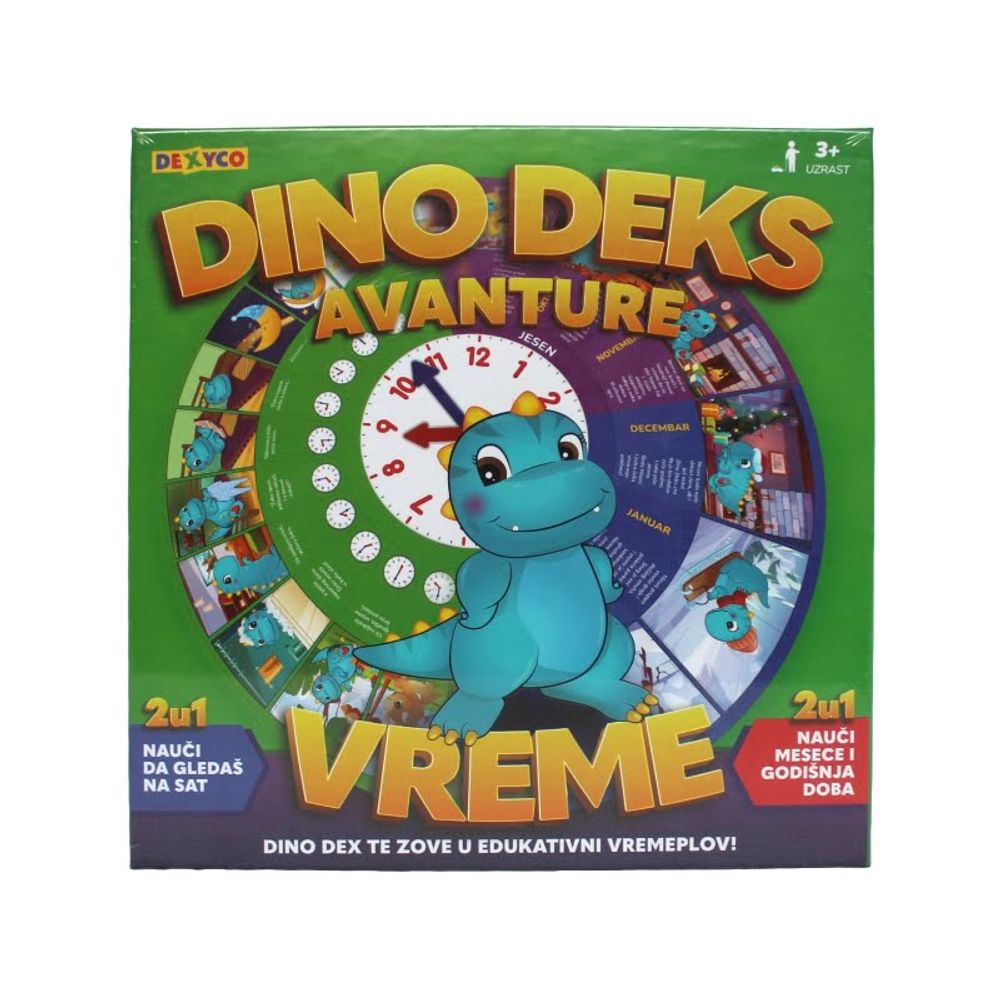 Pp22202 Dino Deks Društvena Igra slika 1