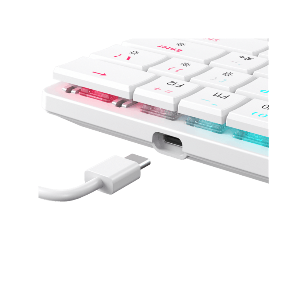 WHITE SHARK Mehanička tastatura GK-006212 NAGAMAKI / HR, crveni prekidači slika 5