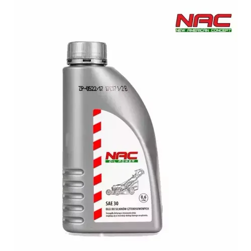 NAC motorno ulje za kosilice SAE30, 0,6L, 4-taktni slika 1