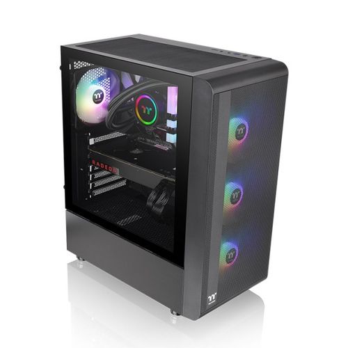 Kućište Thermaltake S200 TG ARGB/Black/Win/SPCC/Temp.Glass/120mm ARGB/bez PSU slika 1