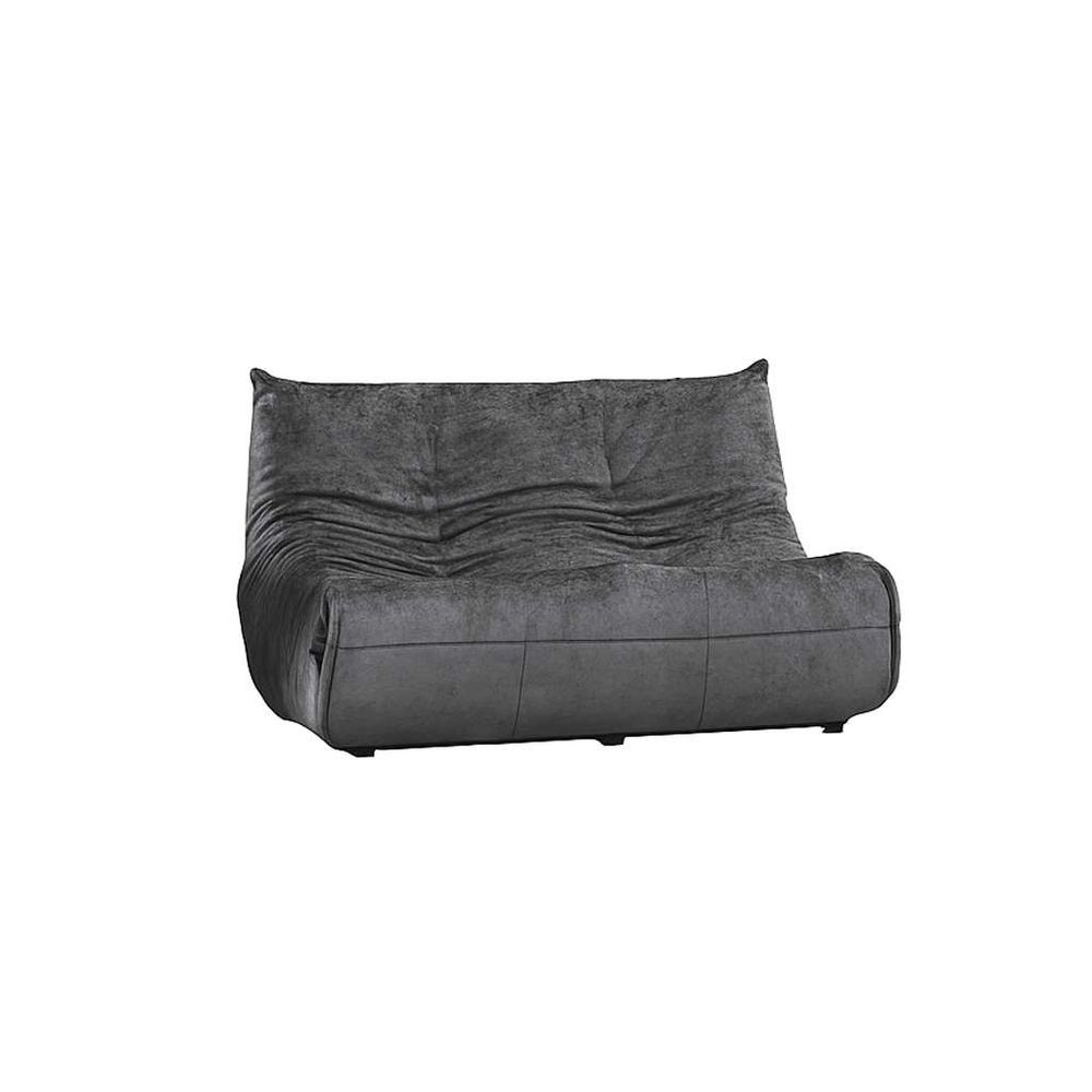 Dvosjed Sofa Bocek - Tamno Siva slika 4