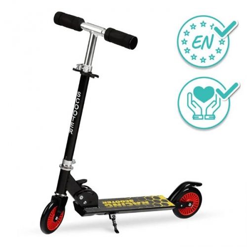 Qkids Flo Trotinet Za Decu Aluminium Black slika 1