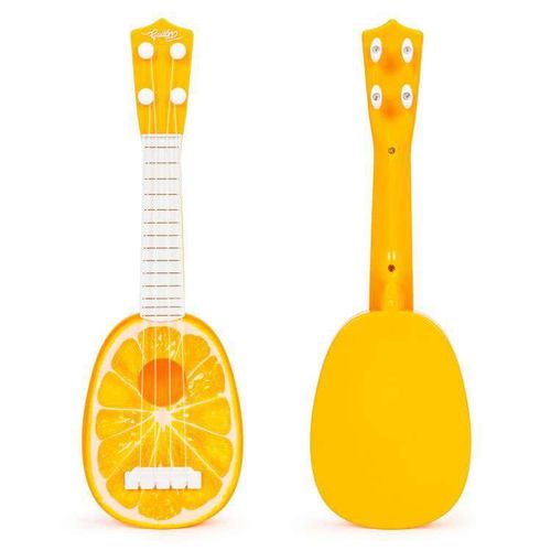 Eco Toys Ukulele Gitara Za Decu Narandža slika 1