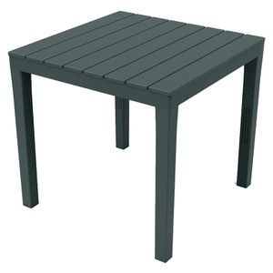 Stol Bali antracit 78x78x72 cm
