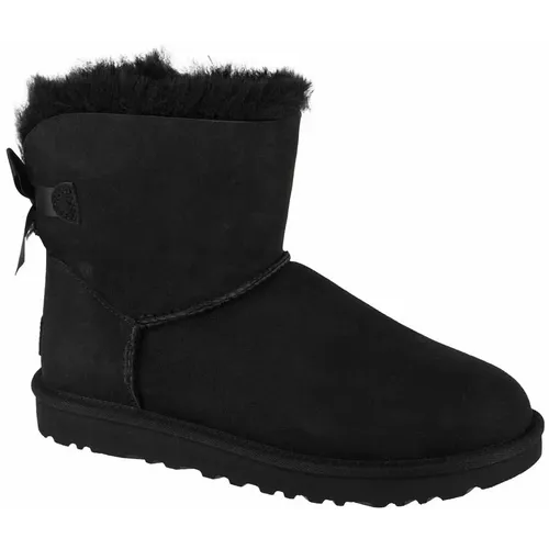 Ženske čizme Ugg mini bailey bow ii 1016501-blk slika 13