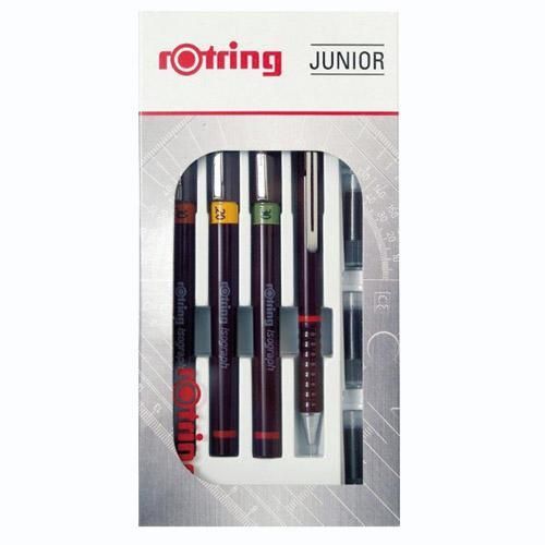 Garnitura za tehničko crtanje Isograph Junior set Rotring (0.2, 0.3, 0.5) slika 2