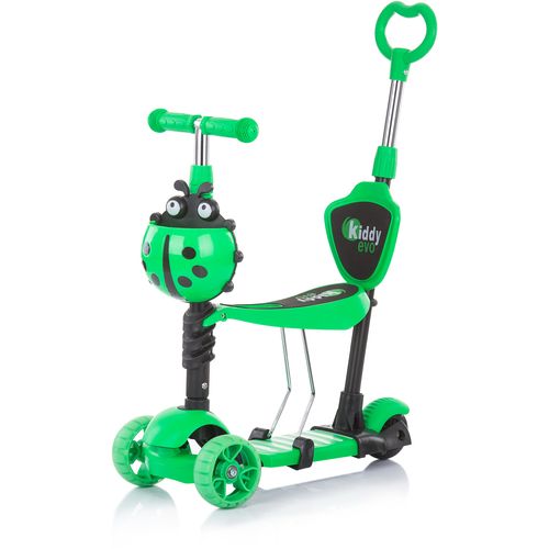 Chipolino romobil / guralica Kiddy Evo s ručkom Lime slika 1