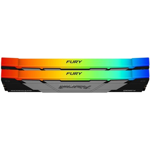 Kingston DIMM DDR4 16GB (2x8GB kit) 4600MT/s KF446C19RB2AK2/16 Fury Renegade RGB Black XMP slika 3