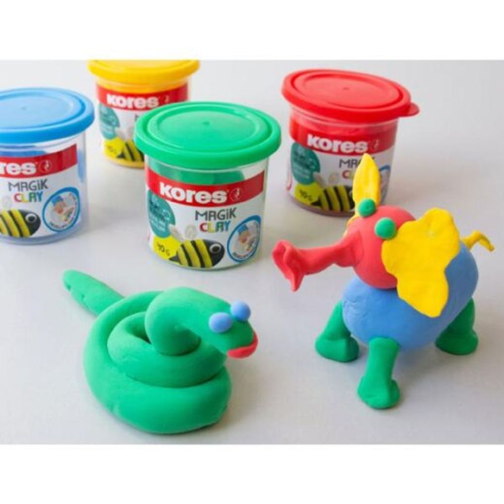 Kores plastelin 4/1 MAGIC CLAY slika 3