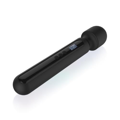 Digitalni Super Wand vibrator BLACQ, crni slika 6