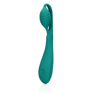 Loveline by Shots Vibrator za G-točku s kuglicama - Blue Grass