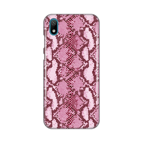 Torbica Silikonska Print za Huawei Y5 2019/Honor 8S 2019/2020 Pink Snake slika 1