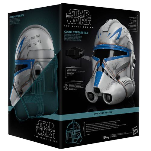 Star Wars Clone Captain Rex Electronic helmet slika 9