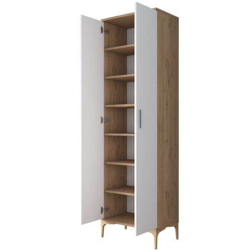 JE102 - 2790 WalnutWhite Multi Purpose Cabinet slika 8