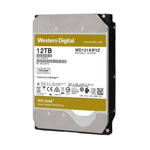 WD Gold 12TB tvrdi disk, SATA 3, 6Gb/s, 7200rpm, 256MB cache slika 2