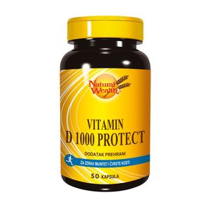 NATURAL WEALTH VITAMIN D 1000 PROTECT CPS A50
