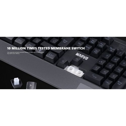 MARVO K606 RGB KEYBOARD slika 3