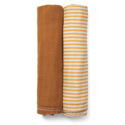 dockatot® pelene za povijanje golden stripe / pumpkin spice slika 1