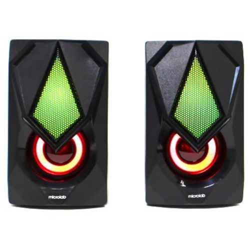 Microlab B25 Stereo zvucnici black, 6W RMS (2 x 3W), USB power, 3,5mm RGB slika 2