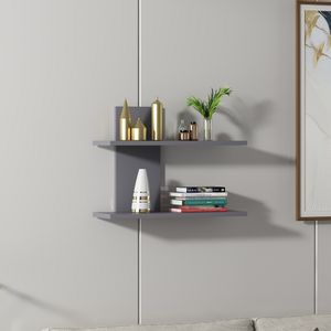 Walter - Anthracite Anthracite Wall Shelf