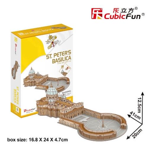 Cubicfun 3D puzle Bazilika sv. Petra slika 4