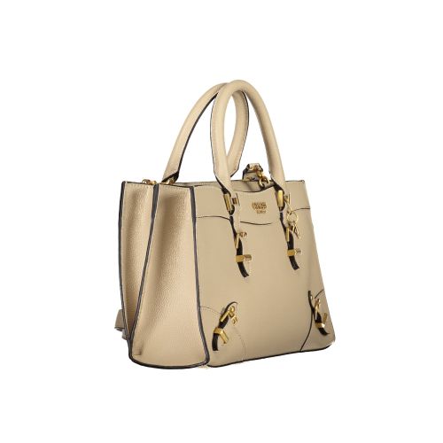 GUESS JEANS BEIGE WOMEN'S BAG slika 3