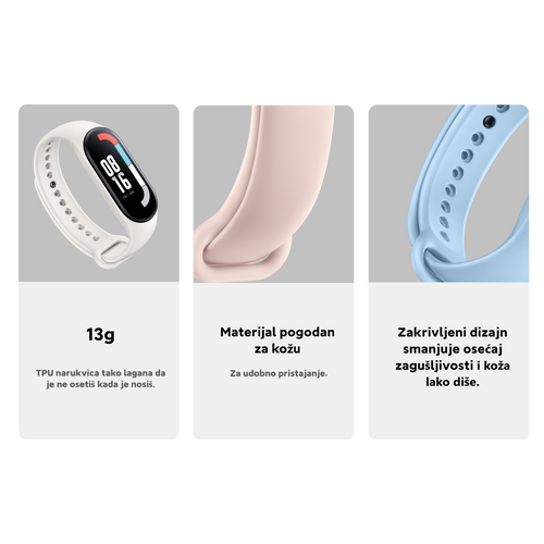 Xiaomi Mi Smart Band 7 Strap Neon Orange slika 5