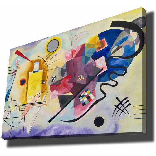 70100KANDINSKY028 Multicolor Decorative Canvas Painting slika 2