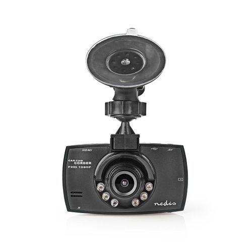 Auto kamera NEDIS DCAM11BK, 1080p, prikaz 120 stupnjeva, 2.7 incha LCD, parking senzor, senzor pokreta slika 1