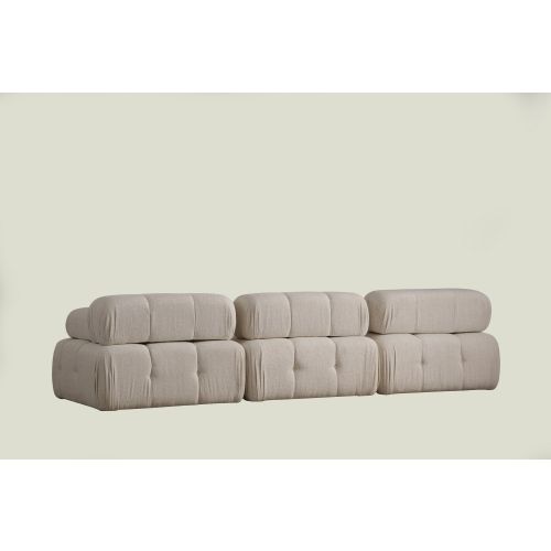 Woody Fashion Trosjed Doblo 3 Seater ( L1-O1-1R) - Cream Bouclette slika 6