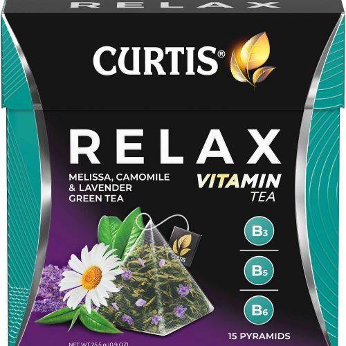 CURTIS Relax Tea - Zeleni čaj sa kamilicom, lavandom i matičnjakom 15x1,7g 111114 slika 2