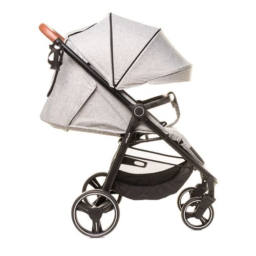 4BABY kolica Stinger - Melange Light Grey slika 5