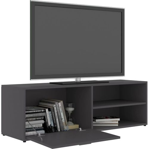 TV ormarić sivi 120 x 34 x 37 cm od iverice slika 40