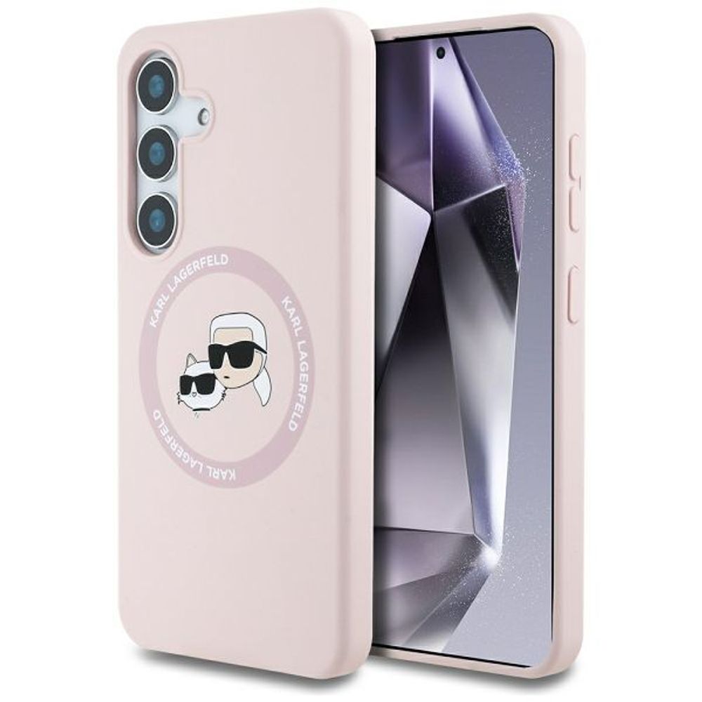 TPU Karl Lagerfeld maska za Samsung Galaxy S25 Ultra KLHCS25LSKCHTCP slika 4