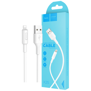 hoco. USB kabl za iPhone, Lightning kabl, 1 met., 2 A, bijela - X25 Soarer Lightning, White