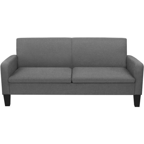 2-dijelni set sofa od tkanina tamnosivi slika 39