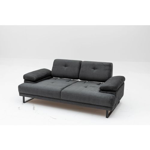 Atelier Del Sofa Mustang - Antracit Antracit 2-sed dvosed-krevet slika 6