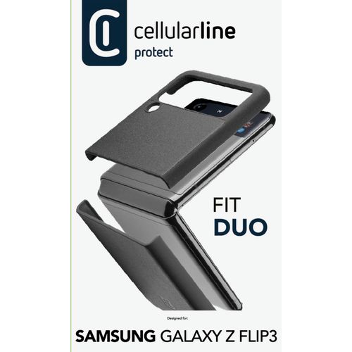 Cellularline Fit Duo maskica za Galaxy Z Flip 3 slika 3