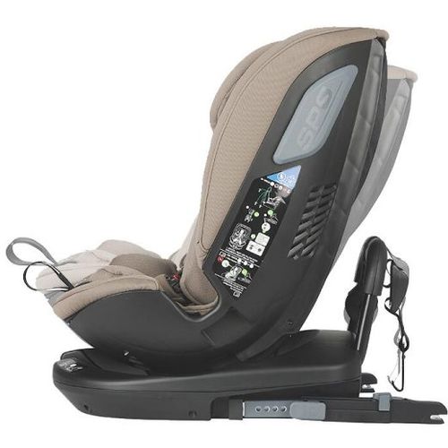 Coccolle® Autosjedalica Velsa iSize 360° 40-150cm Isofix, Taupe Brown slika 10