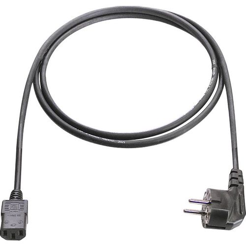 AS Schwabe 70871 struja priključni kabel  crna 2.00 m slika 2