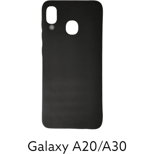 Silikonska maskica za Samsung Galaxy A20/A30 - crna slika 1