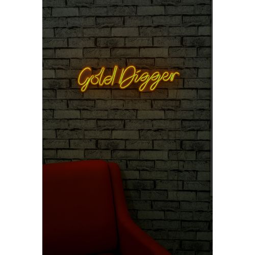 Wallity Ukrasna plastična LED rasvjeta, Gold Digger - Yellow slika 3