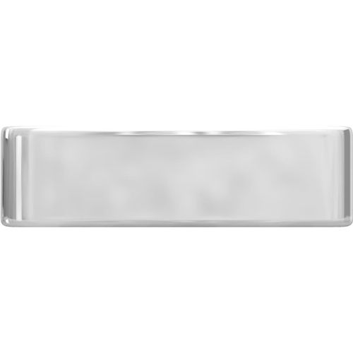 Umivaonik s otvorom za slavinu 48x37x13,5 cm keramički srebrni slika 27