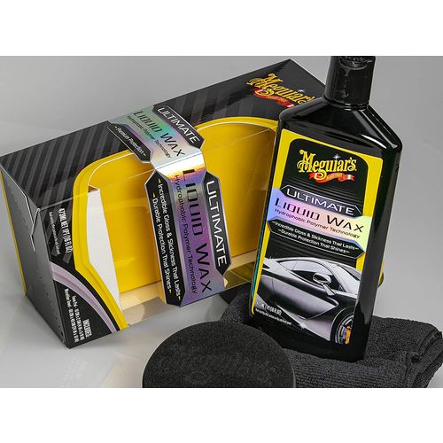 Meguiars Vosak tečni  + krpa mikrofibra + sunđer ULTIMATE WAX LIQUID G210516 slika 7