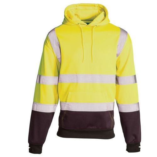 Visokovidljiva hoodie majica, žuto/plava - SuperTouch H112Y slika 1